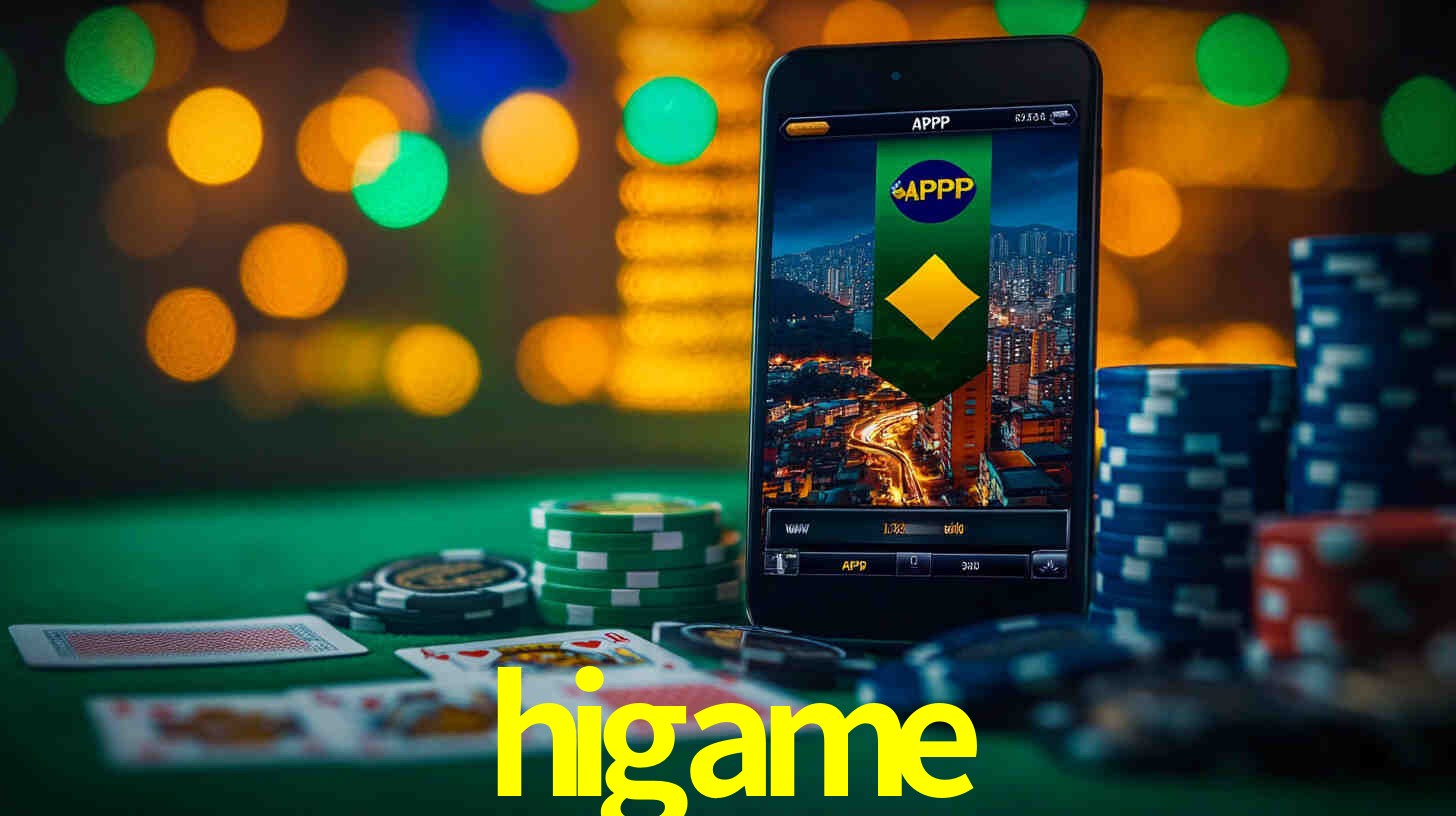 Interface do App higame